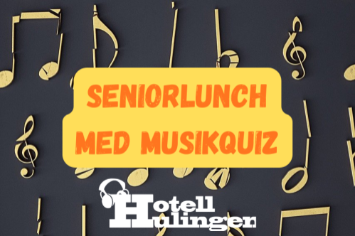 Seniorlunch & quiz med Bosse Bergman