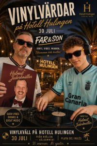 VINYL DJ - Patric & Sixten med gäst Helmut Jederknüller