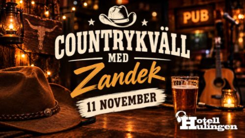 Countrykväll med Zandek