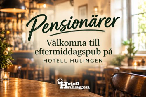 Eftermiddagspub för pensionärer